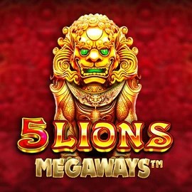 5 Lions Megaways logo by Pragmatic Play Casino Breda