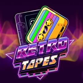 Retro Tapes slot visual from Push Gaming available on casinobreda.net