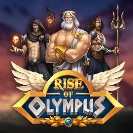 Slots logo of Rise of Olympus from Play’n GO at Casino Breda
