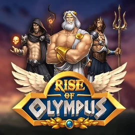 Rise of Olympus slot logo by Play'n GO at Casino Breda