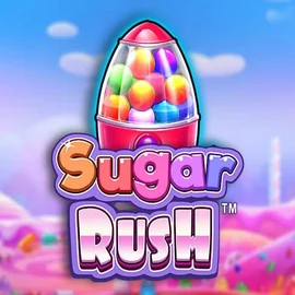Sugar Rush game by Pragmatic Play – logo hosted on Casino Breda